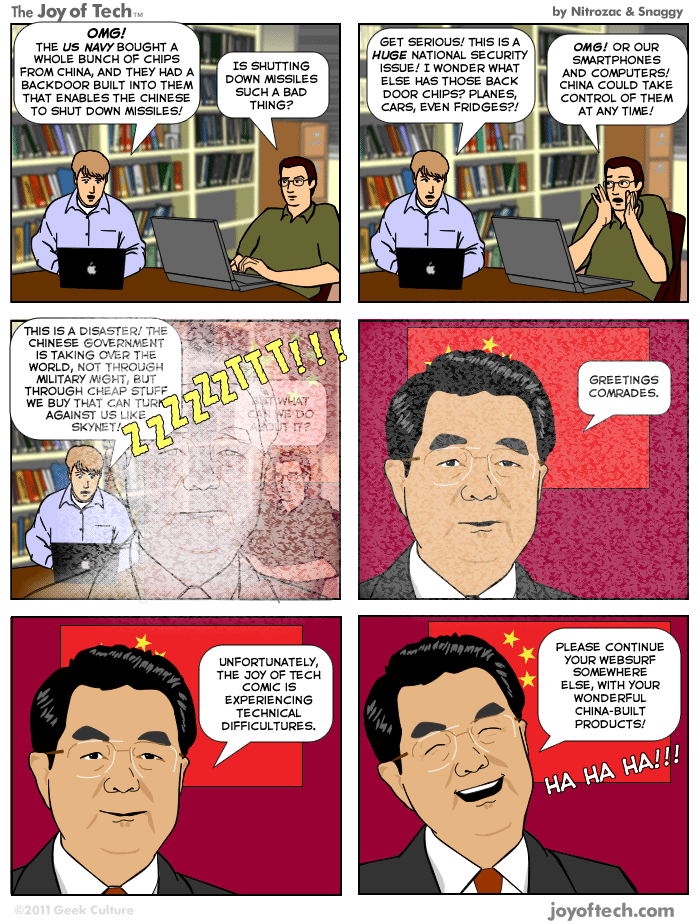 The Joy of Tech comic