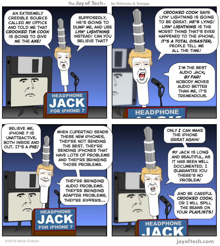 Headphone Jack's stump speech!